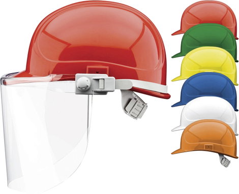 Voss Helme 2689-YE Villanyszerelő sisak EN 455 Sárga 4. kép