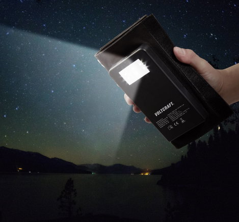 Napelemes akkutöltő és powerbank 4000 mAh, Voltcraft SL-4F 10. kép