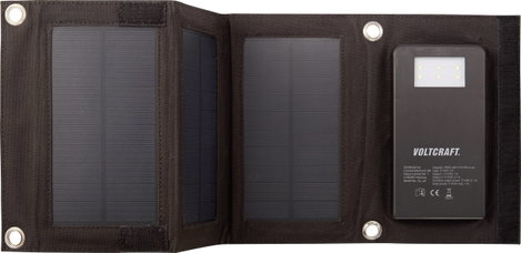 Napelemes akkutöltő és powerbank 4000 mAh, Voltcraft SL-4F 5. kép