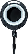 TOOLCRAFT 2178491 LED nagyító lámpa fekete 5 127 mm-es, 5D 2,25X szorítótartóval 3. bélyegkép