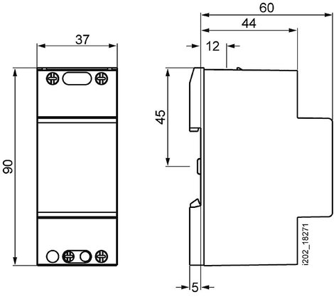Csengő transzformátor Siemens 4AC32140 2. kép