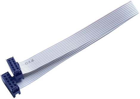BKL Electronic 10120668 Szalagkábel Raszterméret: 2.54 mm 10 x 0.08 mm² Szürke 1 db