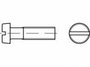 TOOLCRAFT TO-5451018 hengeres fejű csavar M3 6 mm egyeneshornyú ISO 1207 200 db bélyegkép