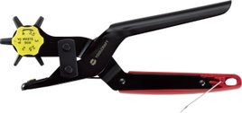 TOOLCRAFT TO-6425610 Revolver lyukasztó fogó 2 mm, 2.5 mm, 3 mm, 3.5 mm, 4 mm, 4.5 mm 230 mm 1 db