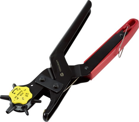 TOOLCRAFT TO-6425610 Revolver lyukasztó fogó 2 mm, 2.5 mm, 3 mm, 3.5 mm, 4 mm, 4.5 mm 230 mm 1 db 2. kép