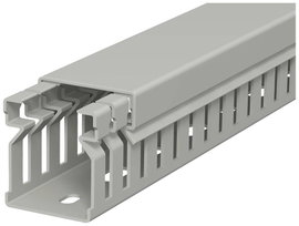 OBO Bettermann 6178005 Kábelvezető csatorna (H x Sz x Ma) 2000 x 25 x 30 mm 1 db Kőszürke