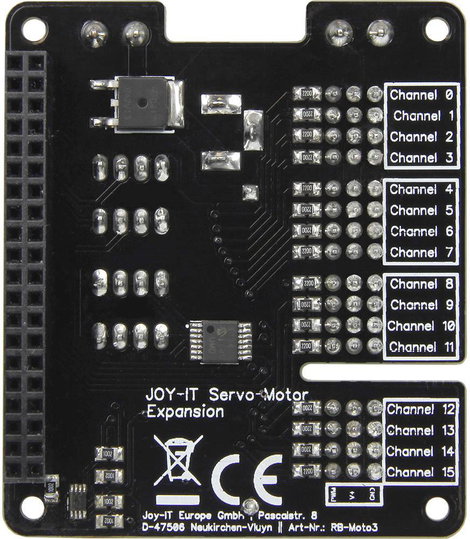 Joy-it Motorsteuerung für Raspberry Raspberry Pi® bővítő panel 3. kép