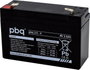 PBQ PB-4-3,5 Ólomakku 4 V 3.5 Ah Ólom-vlies (AGM) (Sz x Ma x Mé) 91 x 64 x 35 mm 4,8 mm-es laposérin bélyegkép
