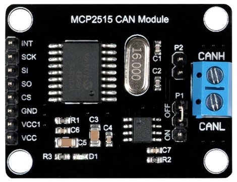 Joy-it SBC-CAN01 Fejlesztői panel 1 db Alkalmas: Arduino, Banana Pi, Raspberry Pi, Cubieboard 2. kép