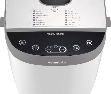 Morphy Richards Morphy Richards Homebake Kenyérsütőgép Fehér 6. kép