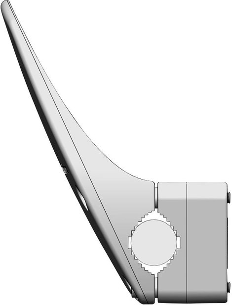 Kéz nélküli ajtónyitó kilincsre, 71 x 105 x 78 mm, szürke, Clean 4 Health 953.0000 6. kép