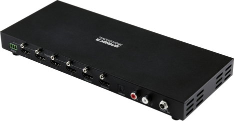 4x2 portos HDMI switch audio extraktorral 3840x2160px SpeaKa Professional 2. kép