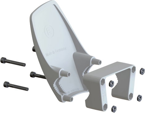 Kéz nélküli ajtónyitó kilincsre, 71 x 105 x 78 mm, fehér, Clean 4 Health 956.0000 5. kép