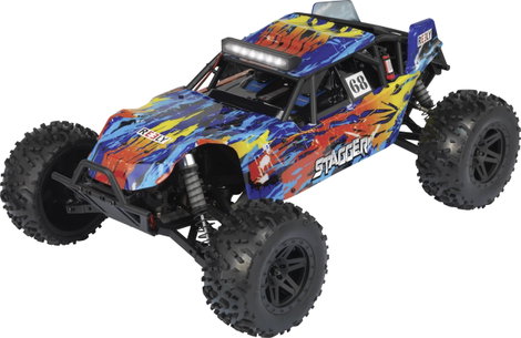 RC elektromos modellautó készlet Buggy 4WD 100% RtR 2,4 GHz 1:10, Reely Stagger Brushed