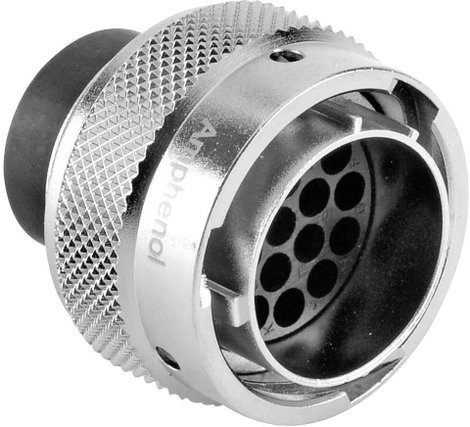 Amphenol RT0616-19PNH Kerek dugó Dugó, egyenes Össz pólusszám: 19 Sorozat (kerek csatlakozók): RT360 3. kép