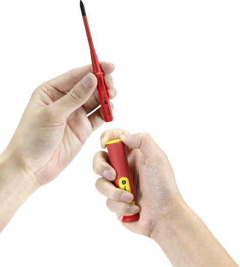 TOOLCRAFT 2236585 Cserélhető penge 18 részes Egyeneshornyú, Külső kerek hatlap (TX), Kereszthornyú P 7. kép