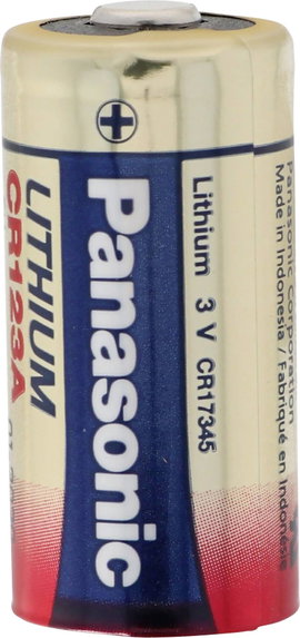 Panasonic CR-123A CR-123A Fotóelem Lítium 1550 mAh 3 V 1 db