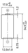 Panasonic CR-123A CR-123A Fotóelem Lítium 1550 mAh 3 V 1 db 3. bélyegkép