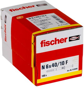 Fischer Fischer Deutschl. Beütődübel 40 mm 6 mm 513840 100 db