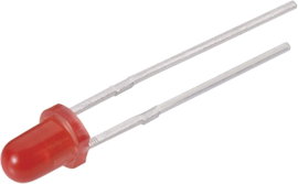 LED 3MM, piros, 204-10SDRD/S530-A3