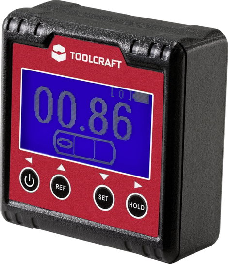 Digitális szögmérő 360°, Toolcraft TO-6547356