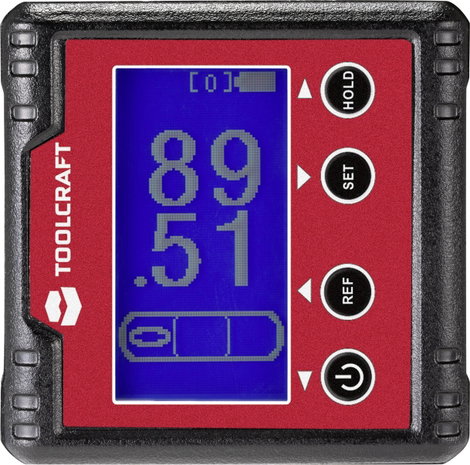 Digitális szögmérő 360°, Toolcraft TO-6547356 3. kép