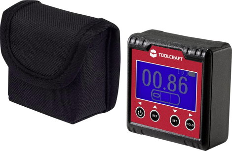 Digitális szögmérő 360°, Toolcraft TO-6547356 7. kép