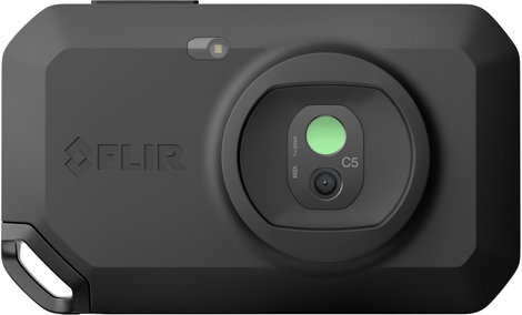 Hőkamera beépített kamerával -20 ... +400 °C 8,7 Hz MSX, beépett LED-es lámpa, WiFi, FLIR C5 7. kép