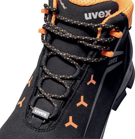 uvex 2 GTX MACSOLE® 6525243 ESD Biztonsági csizma S3 Cipőméret (EU): 43 Fekete, Narancs 1 pár 3. kép