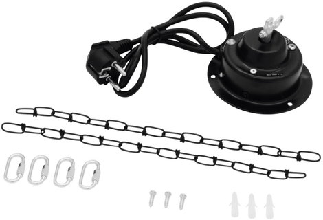 Eurolite LED Diszkógömb készlet Motorral, LED-es világítással 30 cm 2. kép