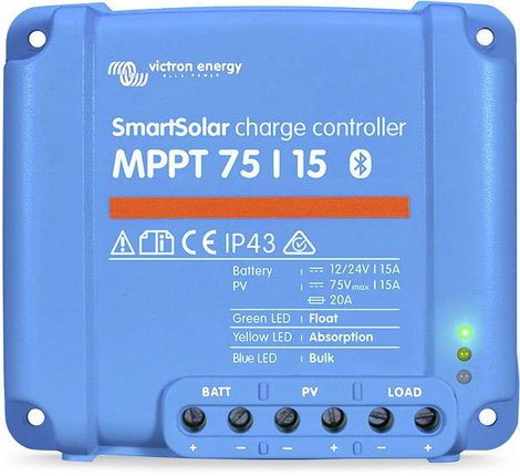 Victron Energy SCC075015060R Napelem töltésszabályozó MPPT 12 V, 24 V 15 A