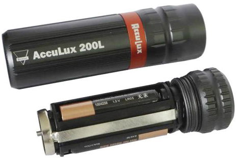 AccuLux 200L LED Kézilámpa Elemekről üzemeltetett 200 lm 124 g 3. kép