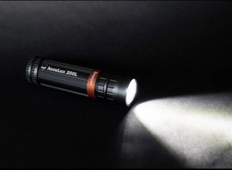 AccuLux 200L LED Kézilámpa Elemekről üzemeltetett 200 lm 124 g 5. kép