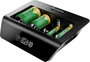 Varta LCD Universal Charger+ Hengeres akku töltő NiMH Mikro (AAA), Ceruza (AA), Baby (C), Góliát (D) 4. bélyegkép
