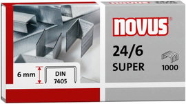 Novus 040-0158 Típus (tűzőkapocs): 24/6 Tűzőkapocs 1000 db Tűzőteljesítmény: 30 lap