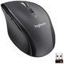 Logitech M705 Marathon Ergonomikus egér Rádiójel vezérlésű Lézer Fekete, Ezüst 7 Gombok 1000 dpi Erg bélyegkép