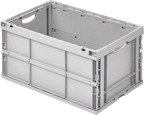 Alutec 05100 Összecsukható doboz Klappbox (H x Sz x Ma) 400 x 600 x 320 mm Szürke 1 db