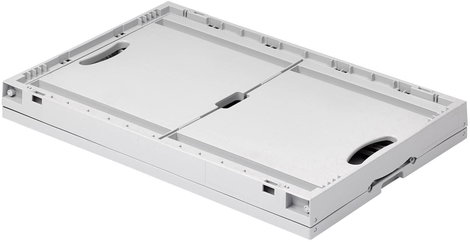 Alutec 05100 Összecsukható doboz Klappbox (H x Sz x Ma) 400 x 600 x 320 mm Szürke 1 db 2. kép