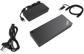 Lenovo Notebook dokkoló állomás ThinkPad Hybrid USB-C with USB-A Dock EU Alkalmas (márka): Lenovo Th