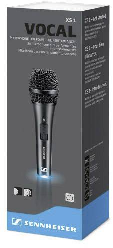 Sennheiser XS 1 Ének mikrofon Átviteli mód:Vezetékes Csíptetővel, Táskával, Kapcsoló 6. kép