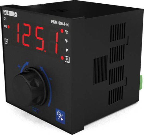 Hőmérséklet szabályozó -200...+1700°C, Emko ESM-9944-N 2. kép