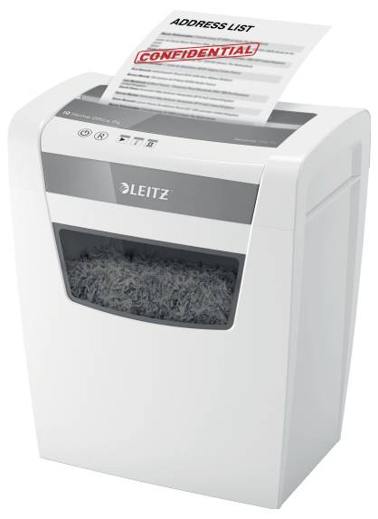 Részecskevágós iratmegsemmisítő 4x 28 mm 23 l, max. 10 lap, Leitz IQ Home Office P-4 2. kép