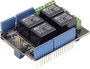 Seeed Studio Relay Shield v3.0 Pajzs Alkalmas: Arduino bélyegkép
