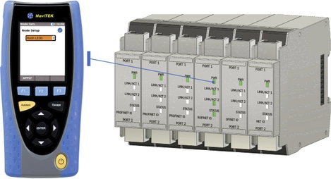 Kábelteszter R151010 Trend Networks NaviTEK IE PROFINET-Tester Hálózat 3. kép