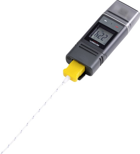 Hőmérséklet adatgyűjtő -200...1372 °C, PDF funkció, Voltcraft DL-240K 7. kép