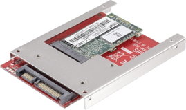 SATA merevlemez konverter mSATA-hoz 6,4 cm (2,5), Renkforce RF-1972600