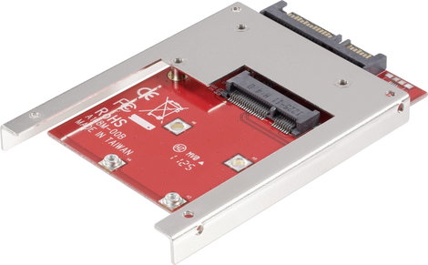 SATA merevlemez konverter mSATA-hoz 6,4 cm (2,5), Renkforce RF-1972600 3. kép
