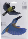 Gardigo Stickers Native Birds Ablakkép Funkcióelv Elriasztás 1 db 5. bélyegkép