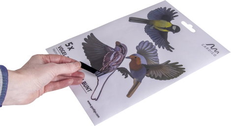 Gardigo Stickers Native Birds Ablakkép Funkcióelv Elriasztás 1 db 6. kép