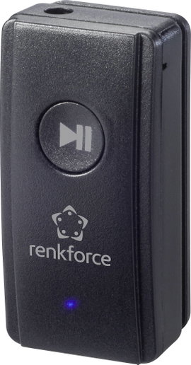 Bluetooth zene vevő, hatótáv max. 10 m, Bluetooth 4.2, Renkforce RF-BAR-100